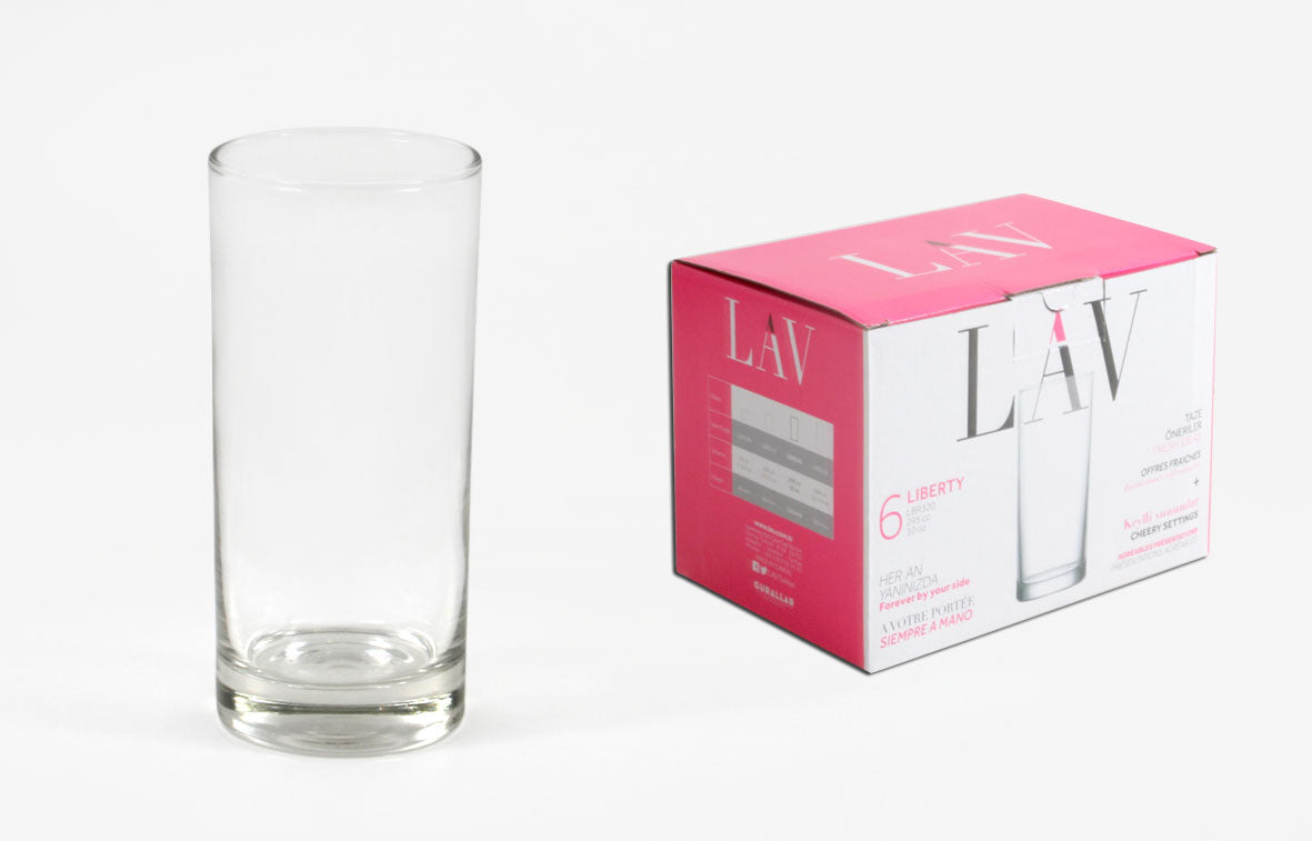 BICCHIERI ACQUA 290cc "LIBERTY"