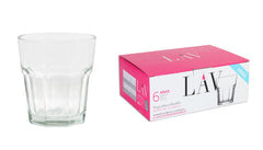 SET 6 BICCHIERE ACQUA 305CC "ARAS"