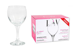 SET 6 BICCHIERE GRAN VINO 360CC "MISKET"