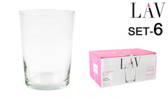 SET 6 VASOS SIDRA 520cc "BODEG (BDG392F)