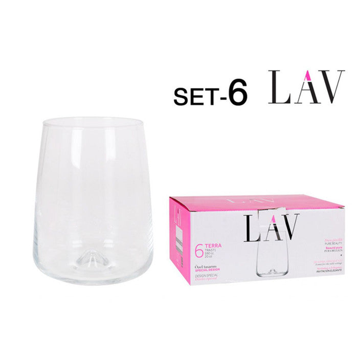 SET 6 BICHIERRE 590cc "TERRA"
