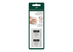 FABER CASTELL BL.GOMMA PANE PZ.2